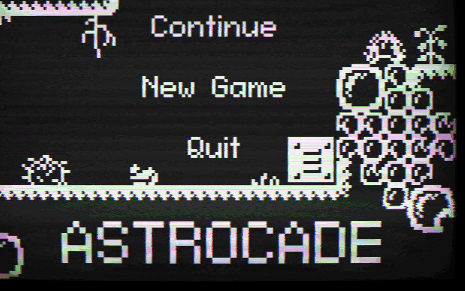 Astrocade, videojuego metroidvania de Kayzori